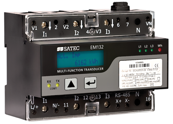 SATEC EM132 - Power Meter & Smart Transducer