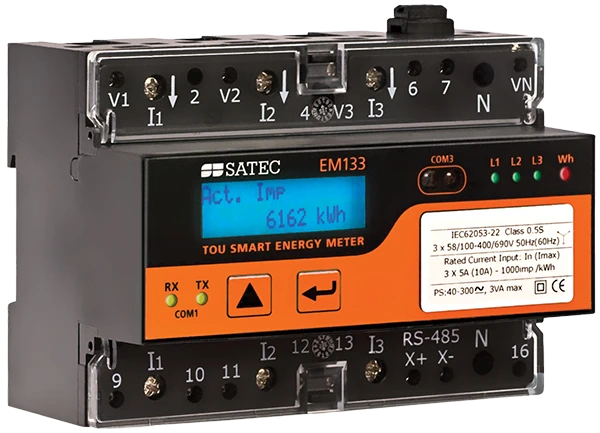 SATEC EM133 - MID certified Multi-Functional Smart Power Meter