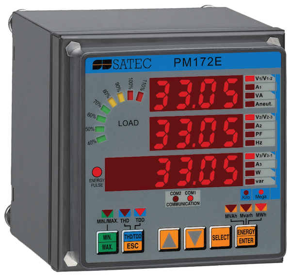 SATEC PM172- Advanced Power & Revenue Meter