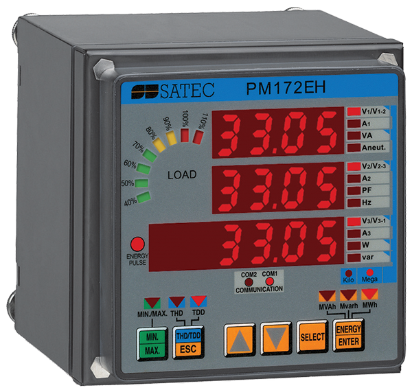 SATEC PM172EH - Energy & Harmonic Version