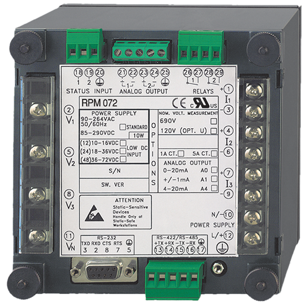 SATEC RPM072 - Remote Power Meter