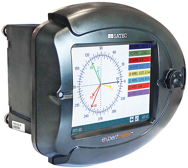 SATEC PM175 with touchscreen 