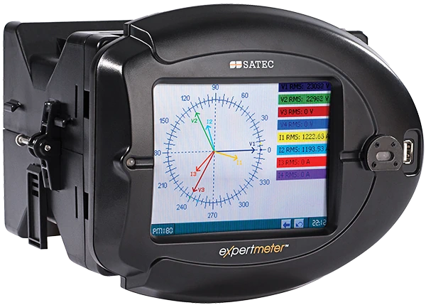 SATEC PM180 - Class A (ed. 3) Power Quality Analyzer (PQA) & Phasor Measurement Unit (PMU)