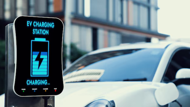 EV Charging Station Electric car