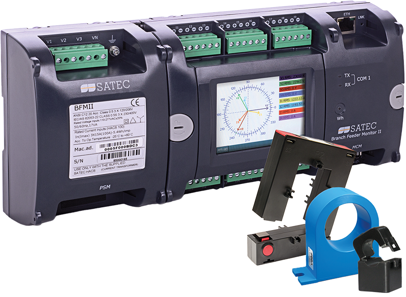 SATEC Multichannel Meters and High Accuracy Current Sensors